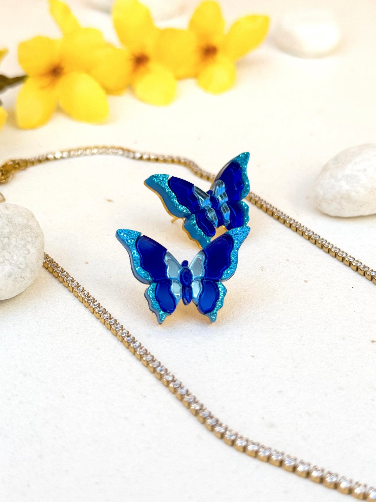 MARIPOSA AZUL (POSTE)