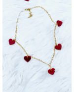 COLLAR 5 CORAZONES