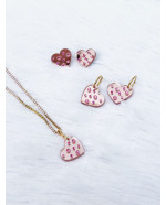 PENDIENTES CORAZÓN MULTI (ARO)