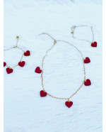 COLLAR 5 CORAZONES