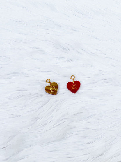 CHARM PERSONALIZABLE CORAZÓN ESPEJO