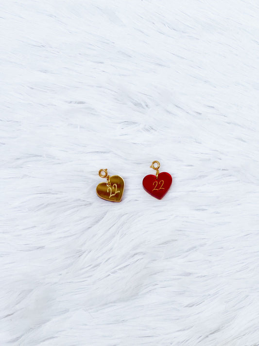 CHARM PERSONALIZABLE CORAZÓN ESPEJO