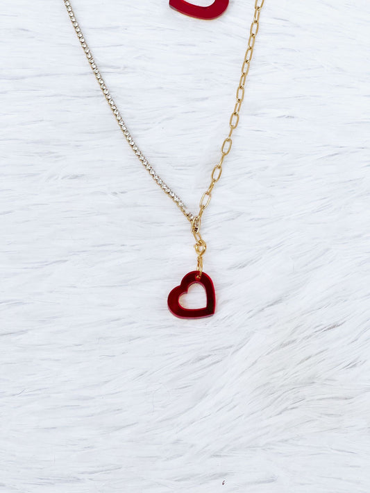 CHARM CORAZÓN HUECO