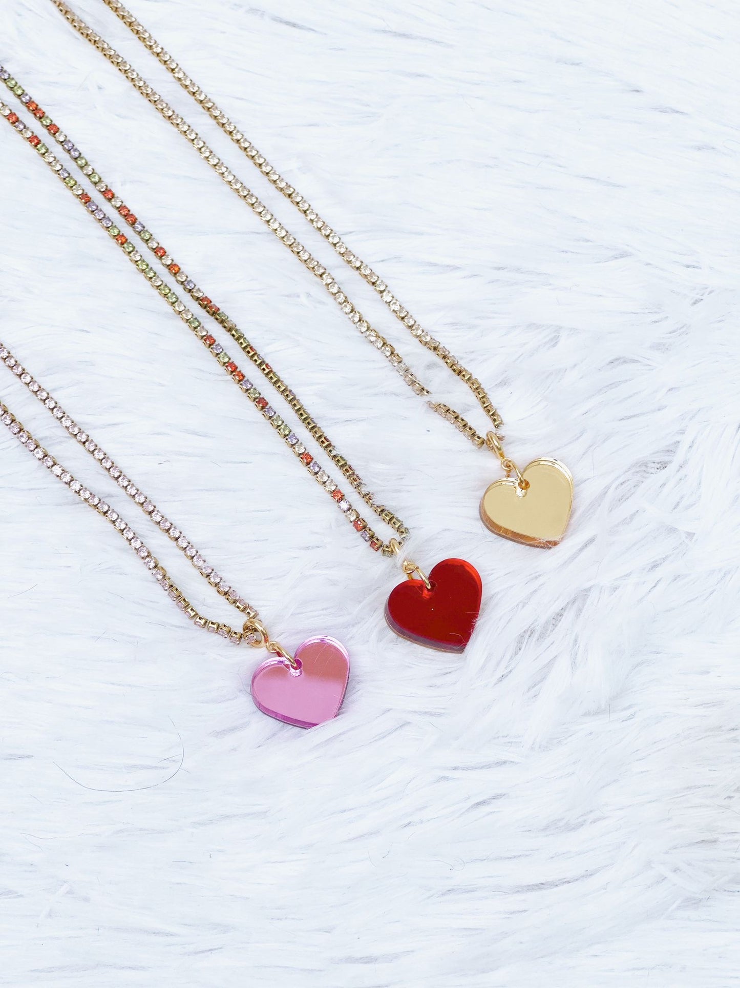 CHARM PERSONALIZABLE CORAZÓN ESPEJO