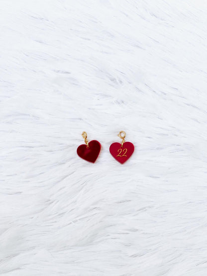 CHARM PERSONALIZABLE CORAZÓN ESPEJO