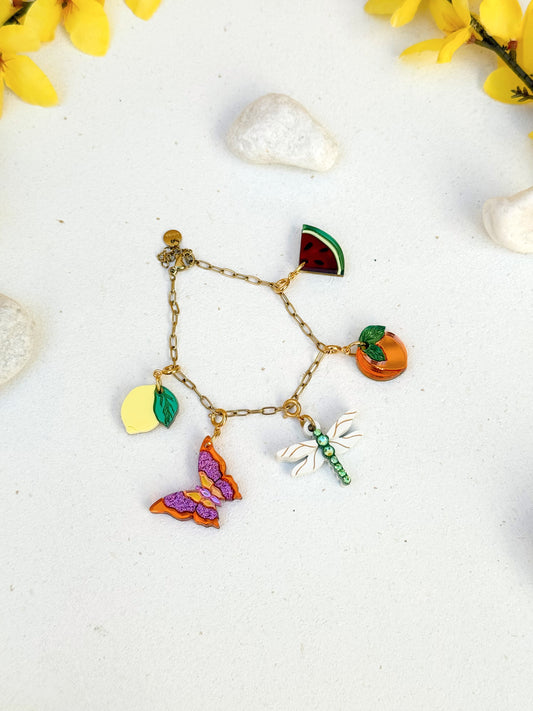 PULSERA FRUTTI DI MARE (CHARMS)